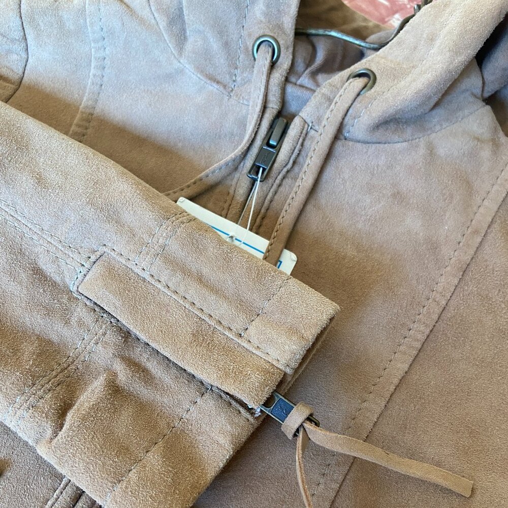 Toddler Goat Suede Blake Jacket